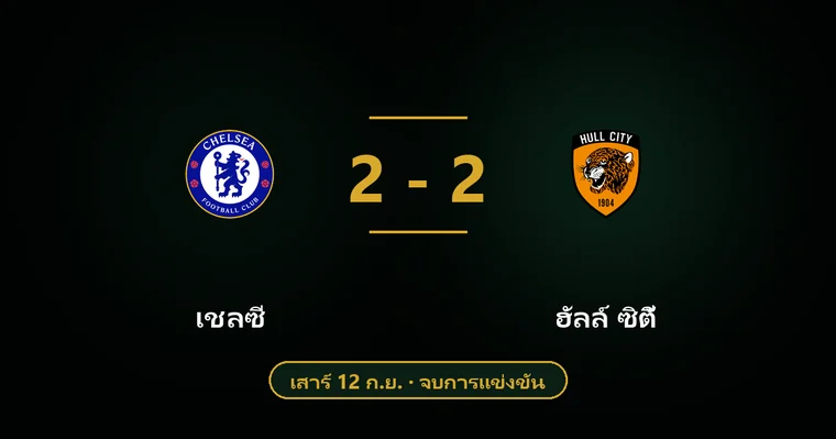 ปกบทวิเคราะห์ เชลซี พบ ฮัลล์ ซิตี้