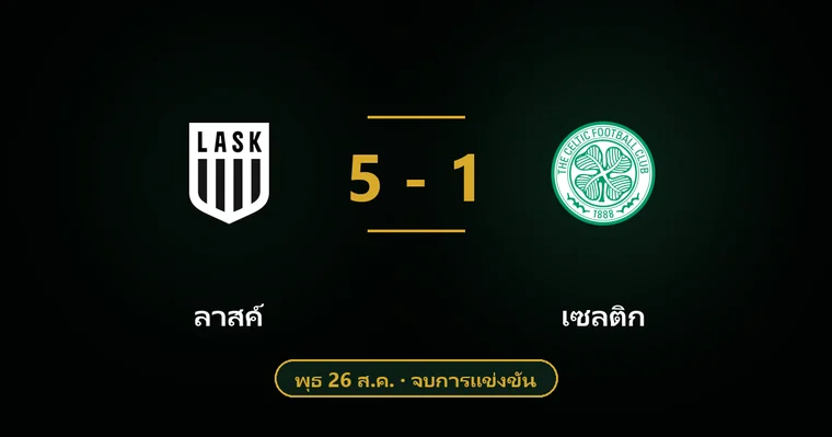 ปกบทวิเคราะห์ ลาสค์ พบ เซลติก