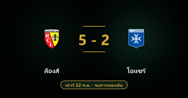 ปกบทวิเคราะห์ ล็องส์ พบ โอแซร์