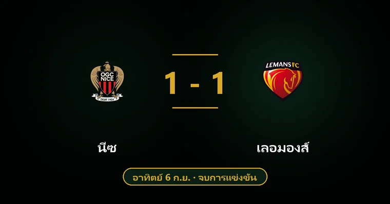 ปกบทวิเคราะห์ นีซ พบ เลอมองส์