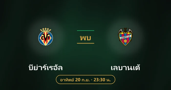 ปกบทวิเคราะห์ บีย่าร์เรอัล พบ เลบานเต้